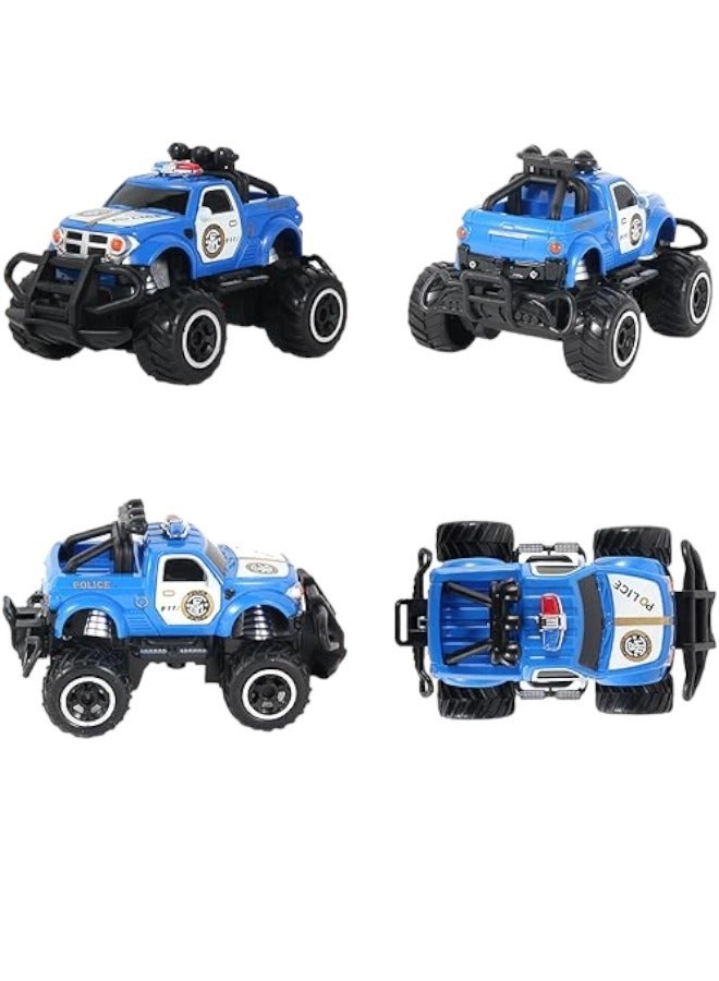 Remote Control Car Strong Fast and Small RC Police Jeep For Kids