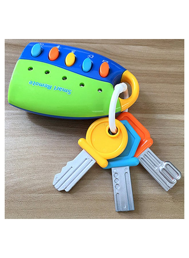 Musical Remote Control Keys Multicolored For Kids Durable