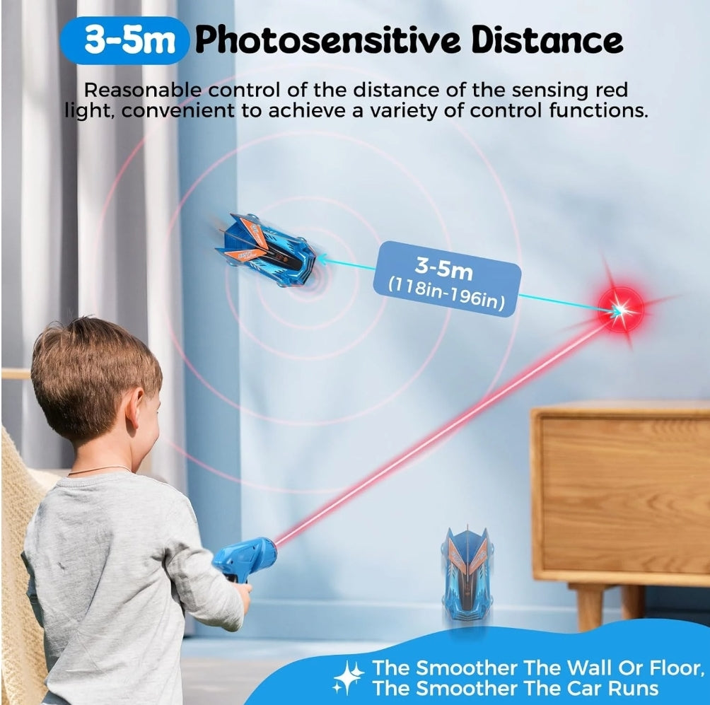 Laser-Tracking Infrared Remote Control Car