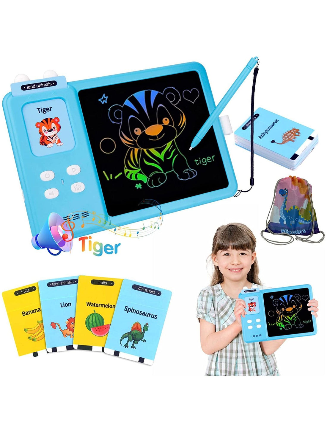 Talking Flash Cards Learning Toys