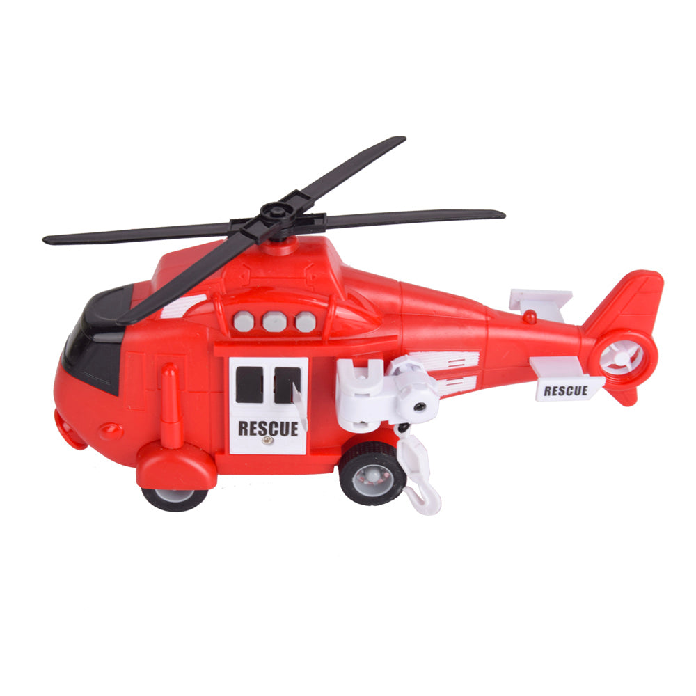 Rescue Helicopter Toy with Light & Sound – Advanced Simulation 1:20 Scale (Blue)