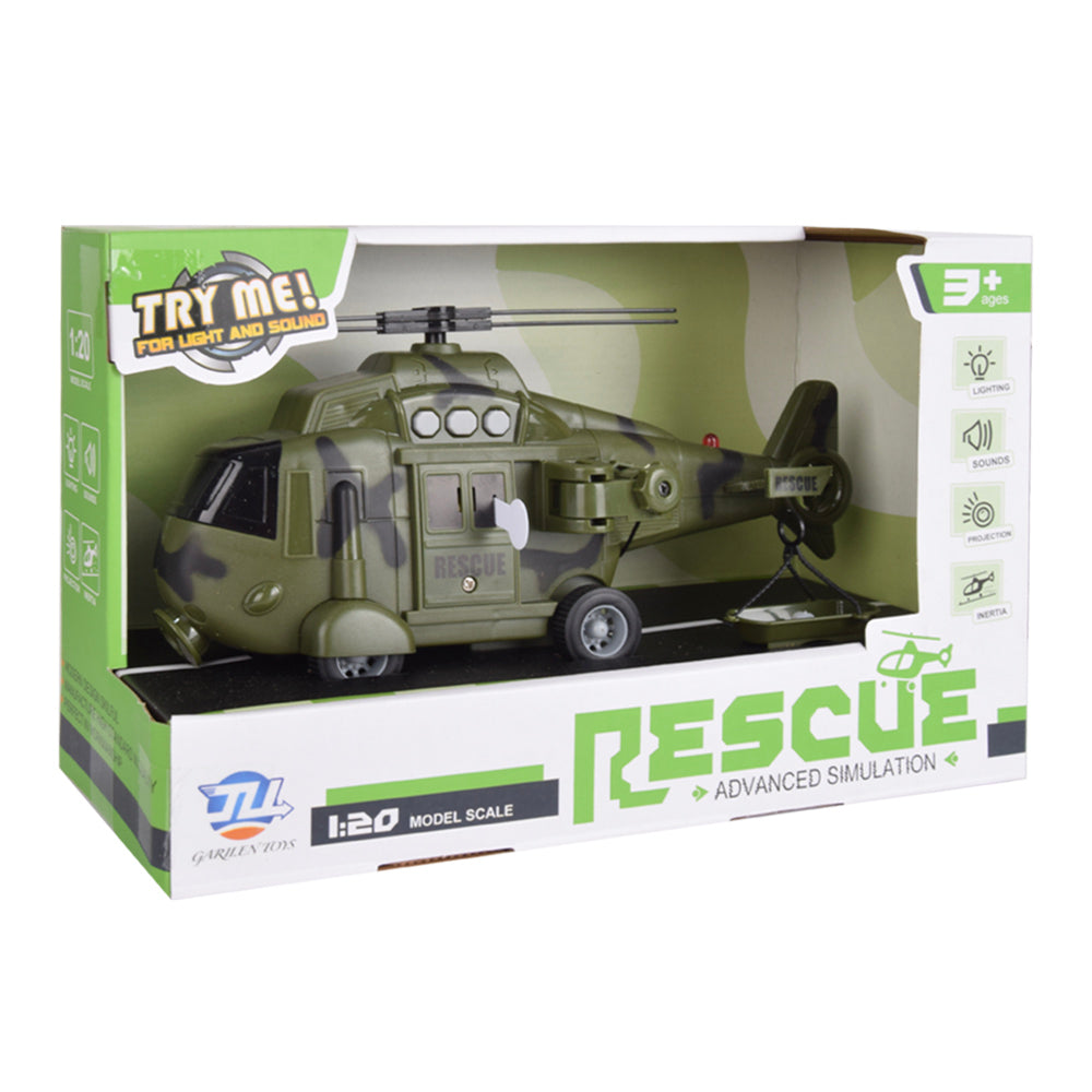 Rescue Advanced Simulation Helicopter – Camouflage Edition