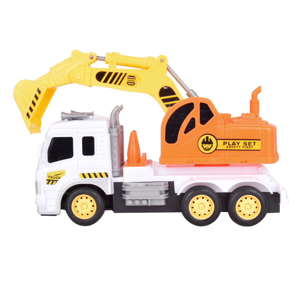 Remote-Controlled Construction Excavator Truck Toy