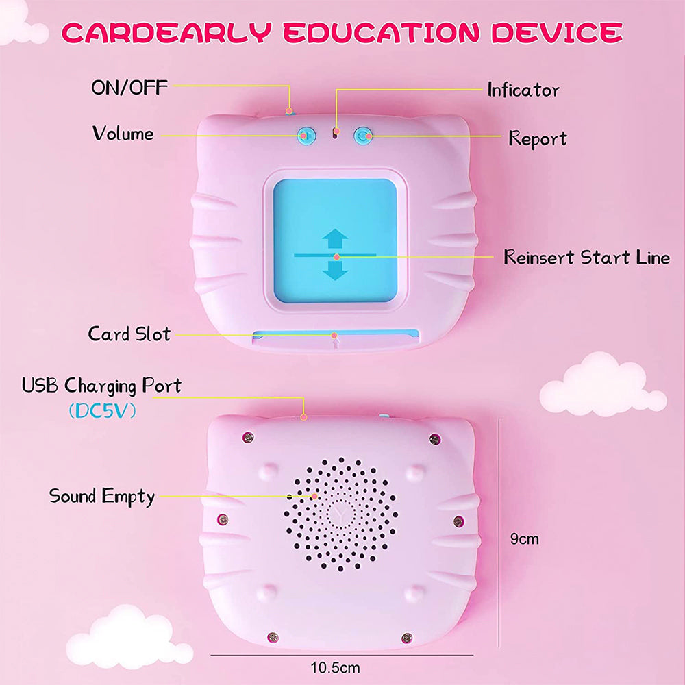 Early Education Device with Learning Cards