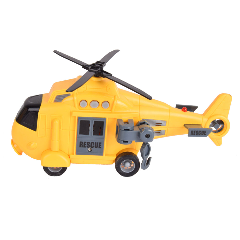 Rescue Helicopter Toy with Lights and Sound – 1:20 Scale