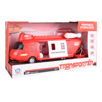 Airfreighter Rescue Transporter Helicopter Toy with Lights and Sounds