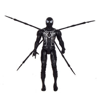 Avengers Action Set - Black Spider Warrior with Blaster Gun