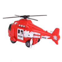 Rescue Helicopter Toy with Light & Sound – Advanced Simulation 1:20 Scale (Blue)