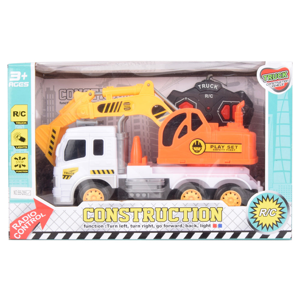 Remote-Controlled Construction Excavator Truck Toy