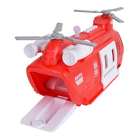 Airfreighter Rescue Transporter Helicopter Toy with Lights and Sounds