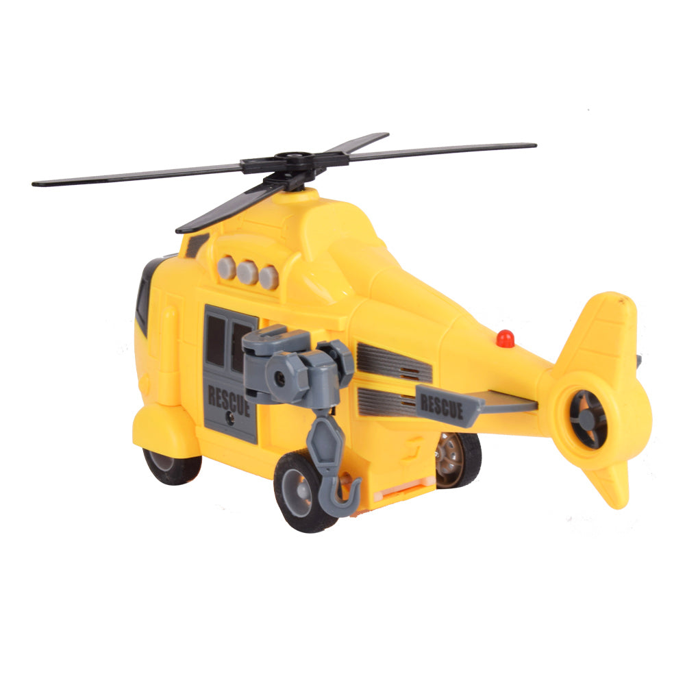 Rescue Helicopter Toy with Lights and Sound – 1:20 Scale