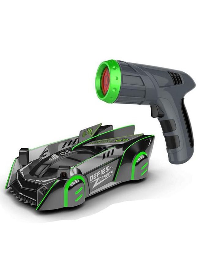 USB Charging Infrared Induction Wall Climbing Car with LED Light
