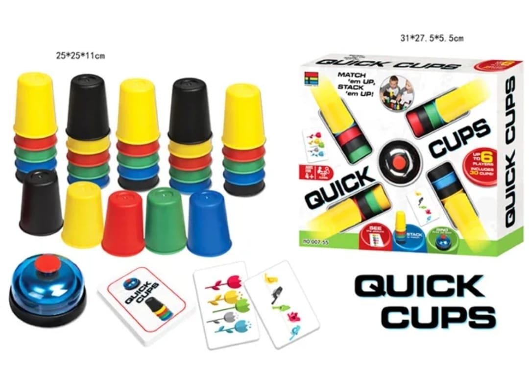 Quick Cups Challenge Game