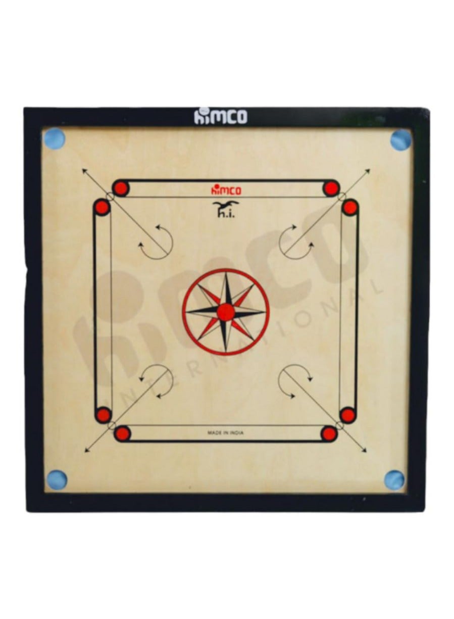 30inches Standard Size Wooden Carrom Board With 24 Coins & Striker Set