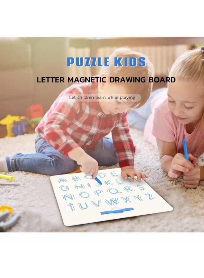 Drawing Board Erasable English Writing Pad for Kids -Includes a Pen
