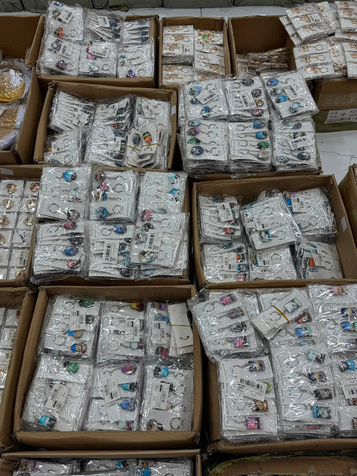 Wholesale toy cartons ready for pickup